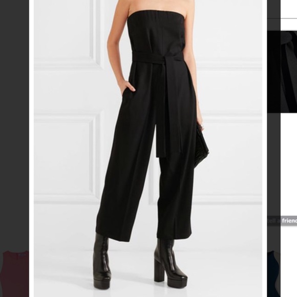 Alexander McQueen Pants - NEW • Alexander McQueen • Belted Jumpsuit Black 6